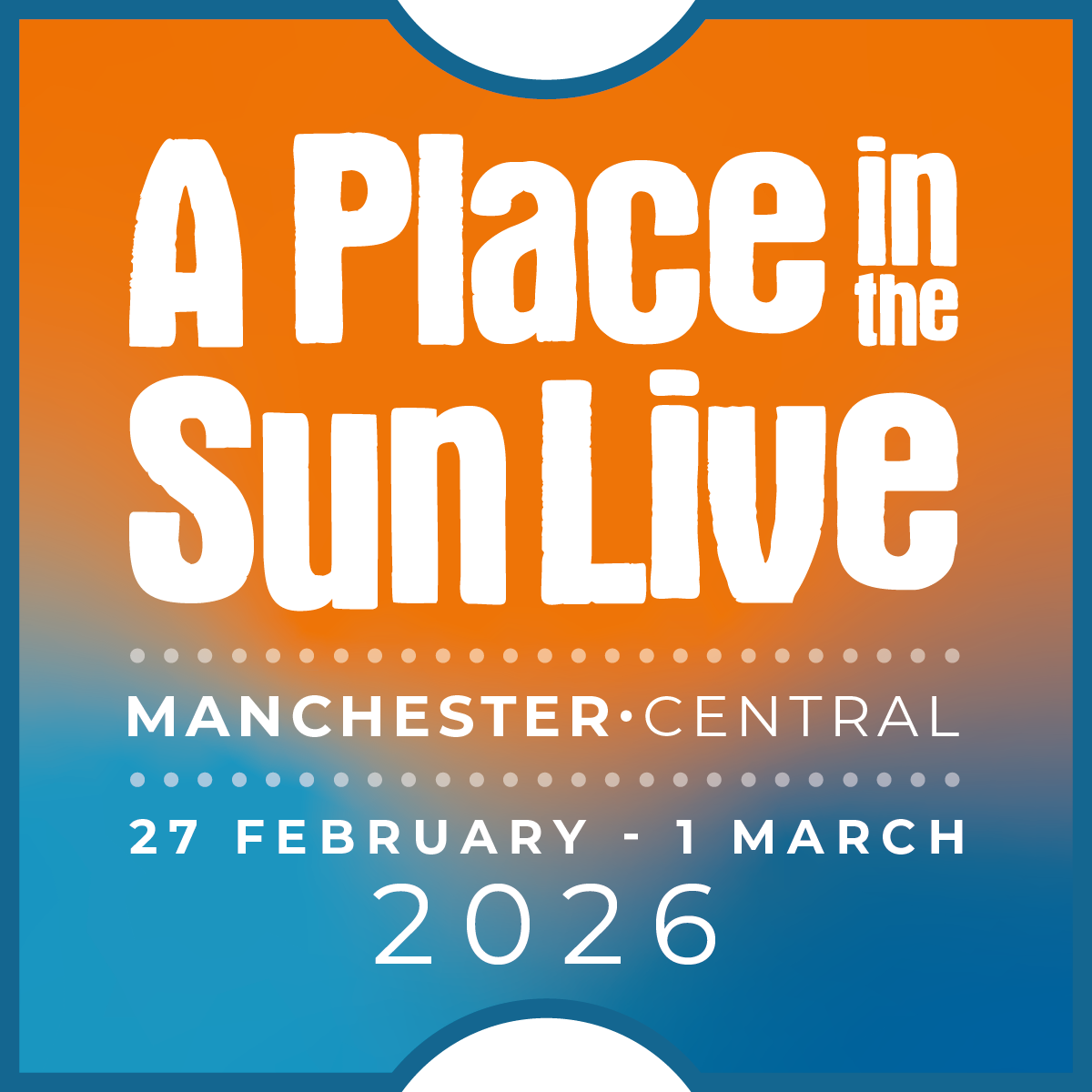 AP-Live-Logo-SQ-COL-TIX-MAN26 (1) A Place in the Sun Live Manchester | 27 February - 1 March 2026